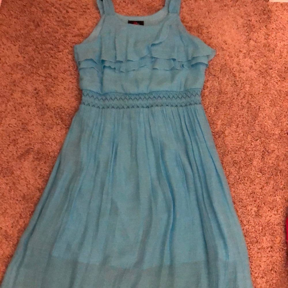 Kids Blue Formal Dress